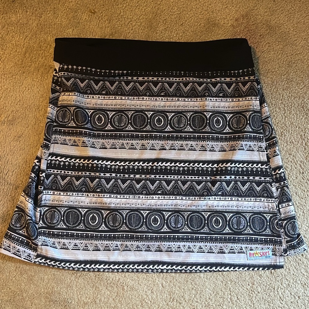 RipSkirt Hawaii Tribal Print Wrap Skirt - L
